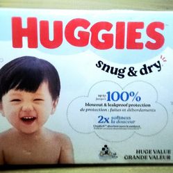 Huggies Snug And Dry Diapers 112ct Size 6