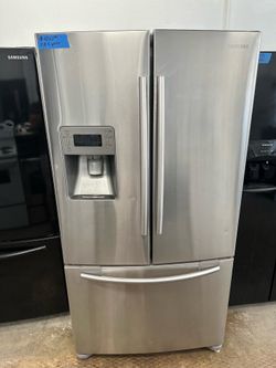 Samsung Stainless Steel Refrigerator W Ice & Water (contact info removed)