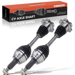 A-Premium Pair (2) Front CV Axle Shaft Assembly
