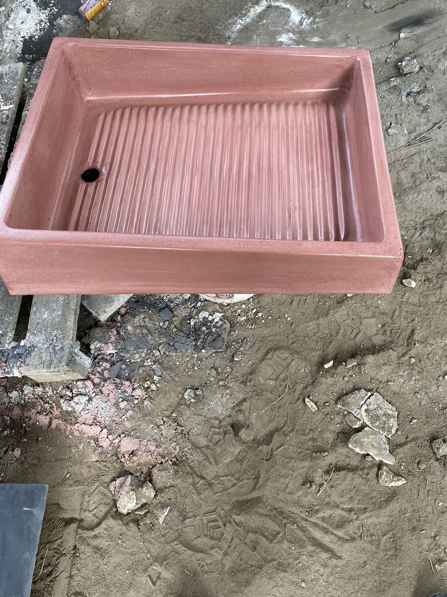 Lavadero Mármol Con Base / Laundry Sink With Stand