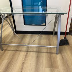 Glass Desk 