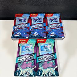 Pokemon knockout packs x5