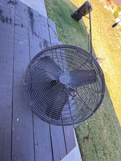 Large Industrial Floor Fan