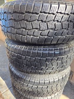 Set Of 4  255/70R17