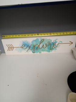 Explore. Decorative Sign