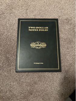 Two Dollar Notes Folio from PCS Postal Commemorative Society!