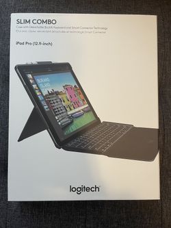 Brand New Logitech iPad Pro 12.9 Inch Keyboard Case