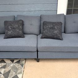Like New Couch W/ Ottoman For Sale 