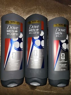 Men's dove bodywash