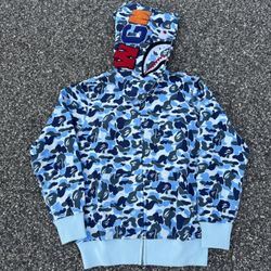 Blue Bape Zipup 