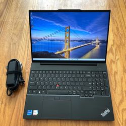 16 inches Lenovo ThinkPad E16 Touchscreen Laptop Win11 Pro i7 1355U 10-Cores @1.7Ghz SSD 512Gb RAM 16Gb Microsoft Office - Product 2023 