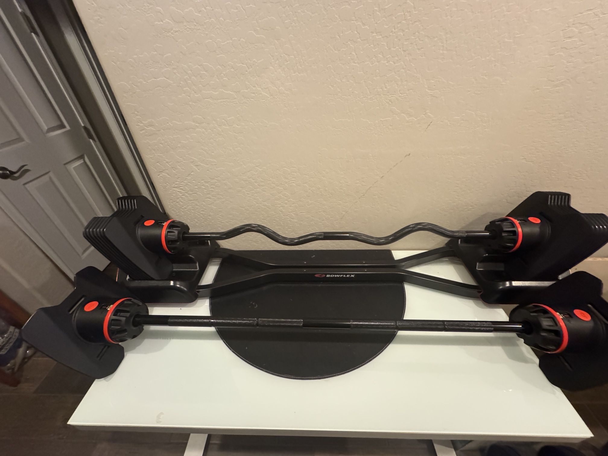 Bowflex  Curl Bar And W Curl Bar
