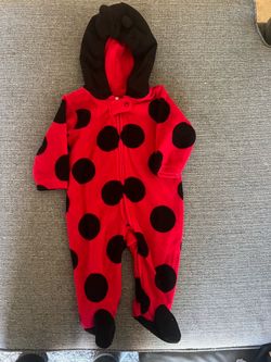 lady bug onesie 3-6 months