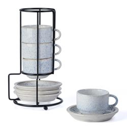 9pcs Coffee Cup & Saucer Set, New