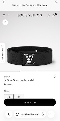 LV Slim Shadow Braclet