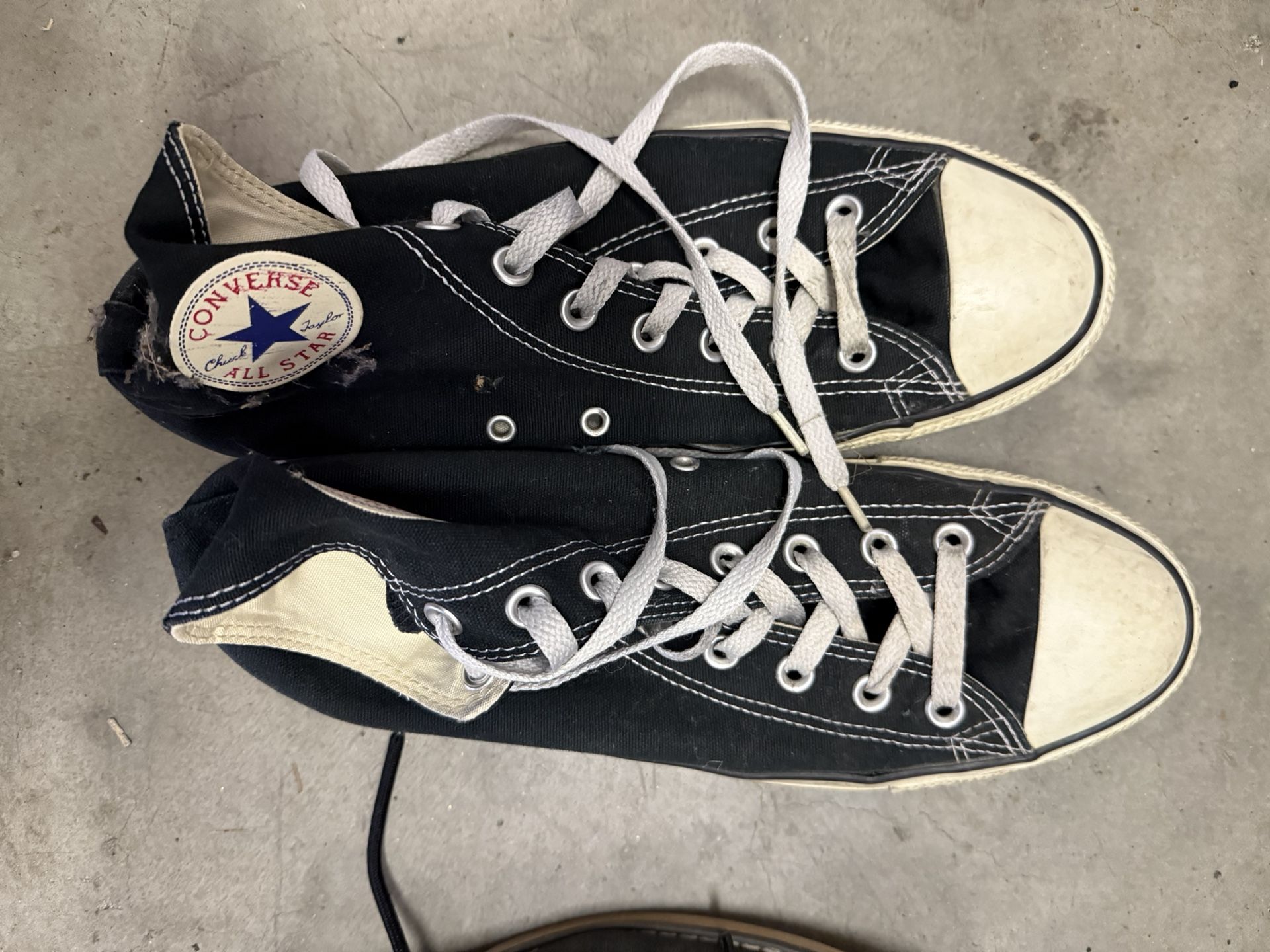 Converse Chuck Taylor High Tops (Size 9.5)