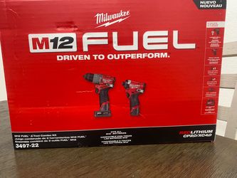 Milwaukee M12 FUEL 2-Tool Combo Kit