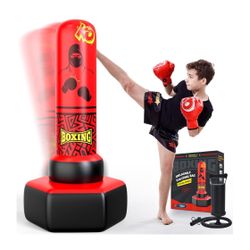 67'' Inflatable Freestanding Punching Bag *Brand New*