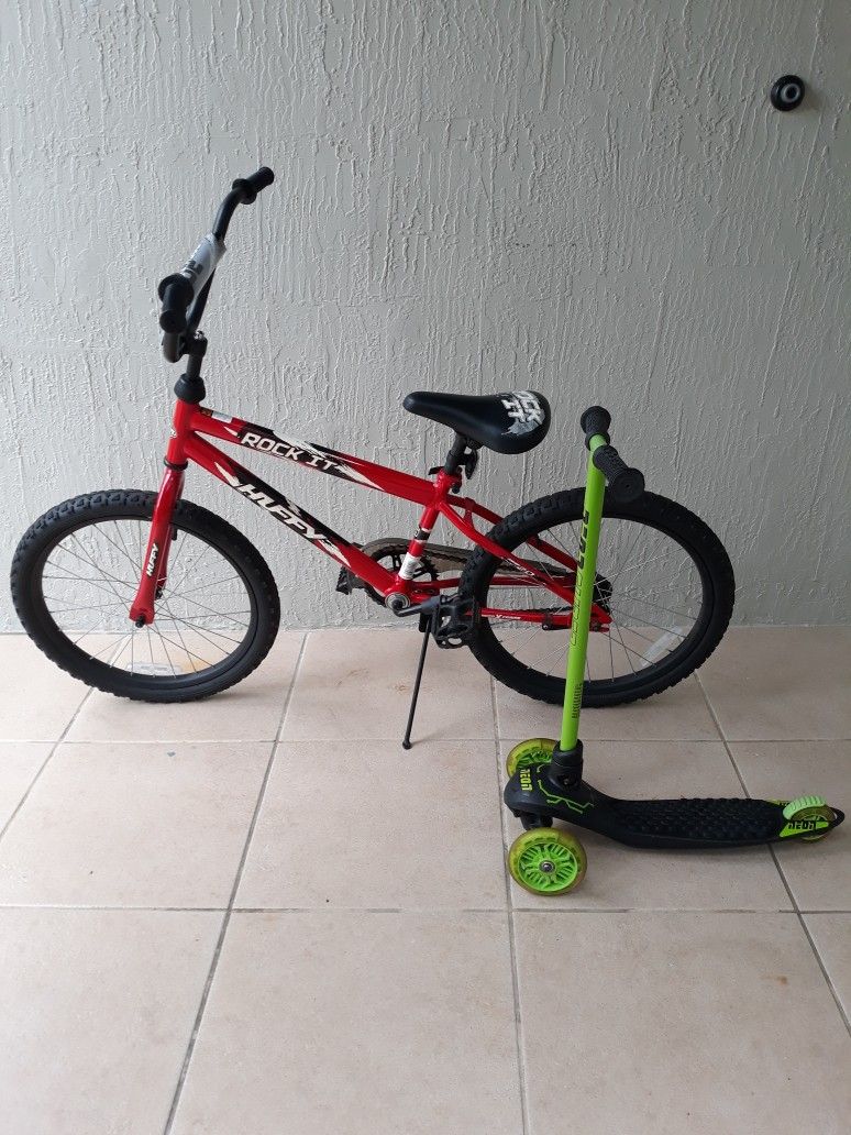 Kids Bike And Kids Scooter