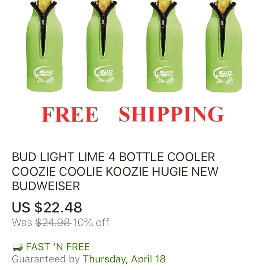 NEW Bottle Koozies (zippers)
