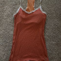 Orange American Eagle Racer back Tank SIZE XS 