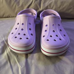Crocs BAYABAND Unisex CLOG mule Ballerina Pink / Candy Pink  size 11