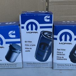 Filter- Dodge Ram 6.7L Cummins Diesel Filter Set Mopar OEM