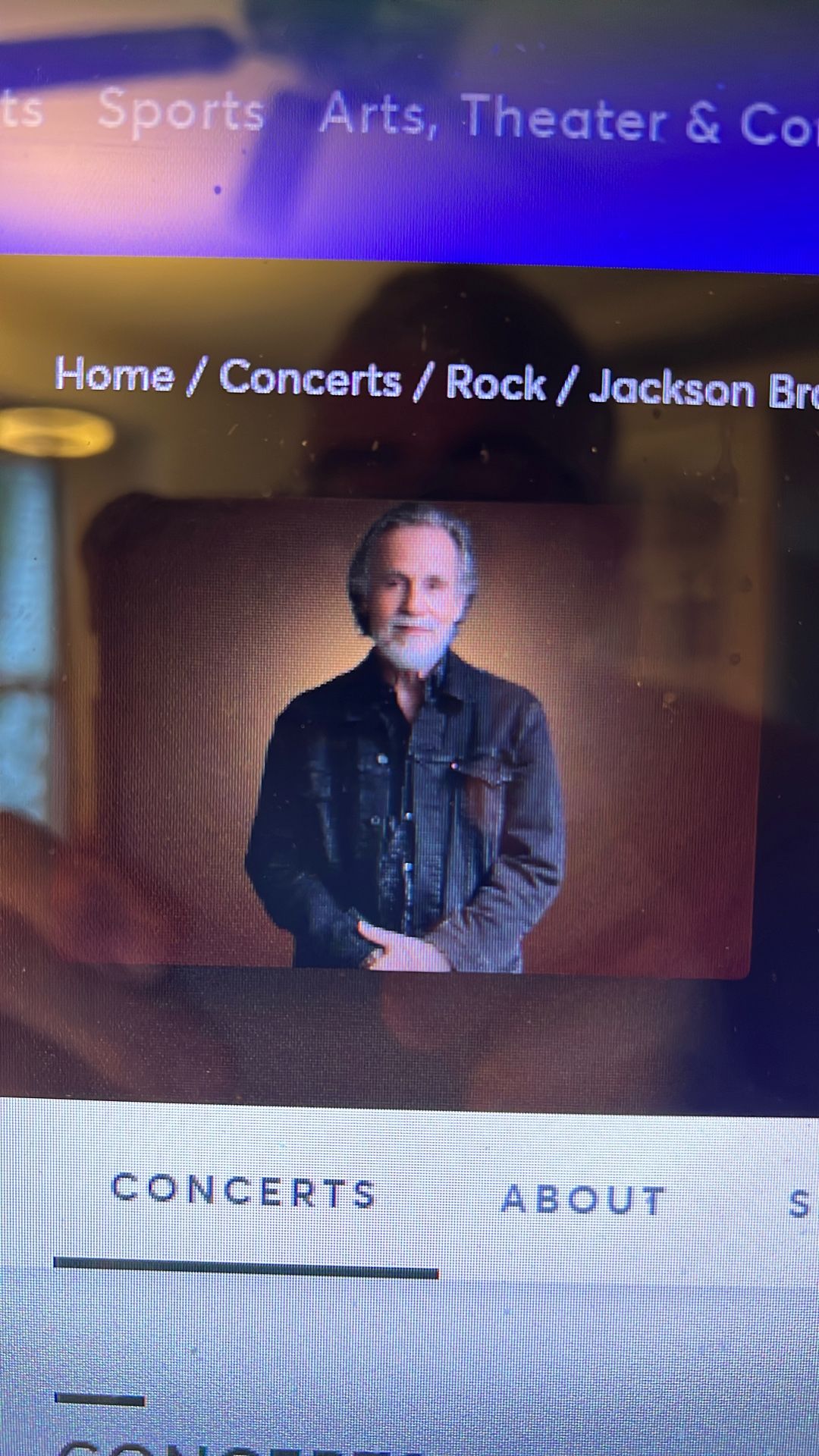 Two Tickets For Jackson Browne Sept 13