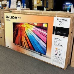 75” LG UT80 4K UHD Smart Tv 