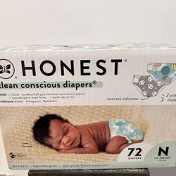Honest diapers - Brand new unopened boxes 