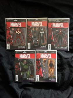 Marvel Absolute Carnage (2019) 1-5 John Tyler Christopher Action Variant Set NM+