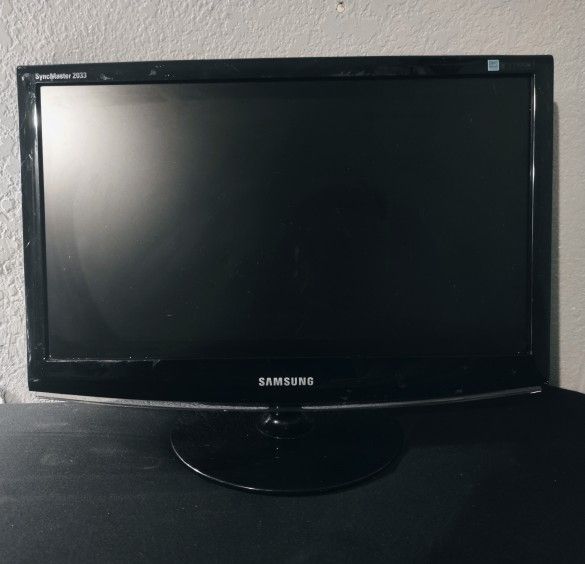 SAMSUNG Hd Desktop Monitor 2033SW 20-Inch Widescreen LCD