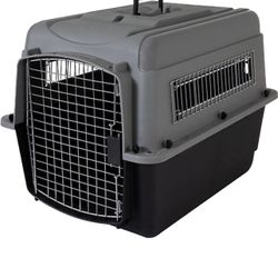 NEW Dog Kennel for Dogs 25-30lbs. Petmate Gray