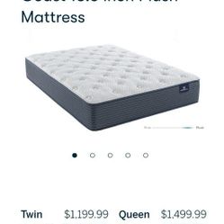 Serta Perfect Sleeper Palm Coast Queen Mattress And Adjustable Bed Base Over $2000 Value