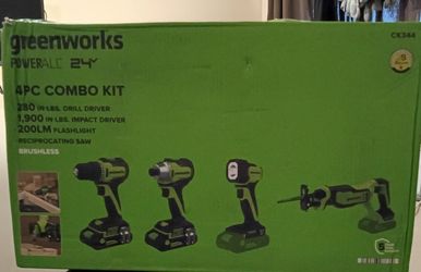 Greenworks  tool set
