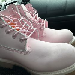 Pink Timberland Boots 