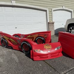 Twin Lightening McQueen bed