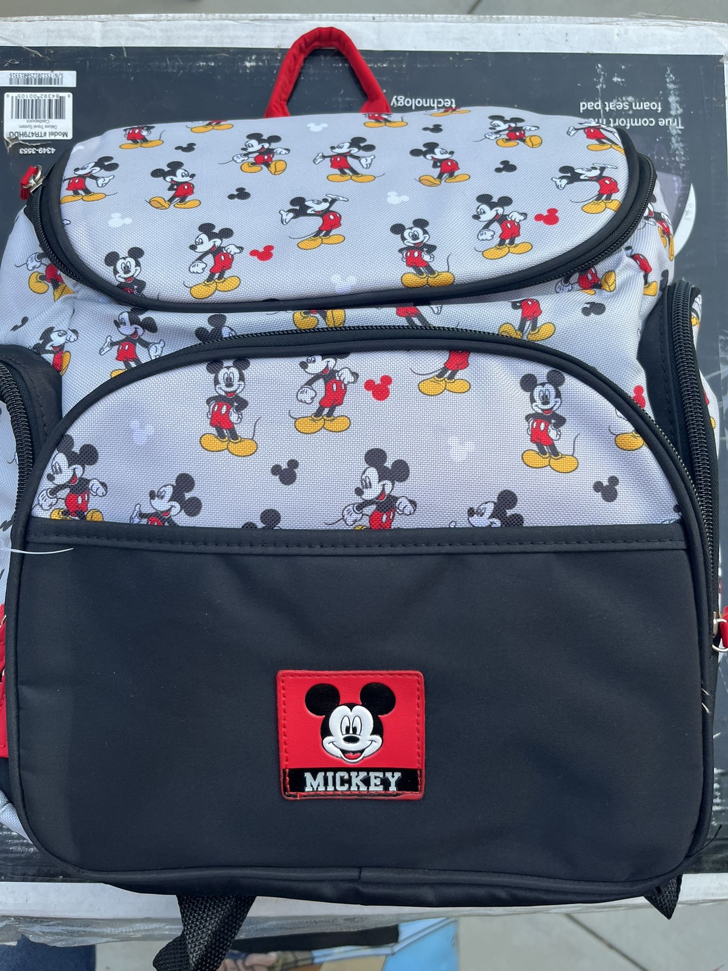 Mickey Mouse Diaper Backpack