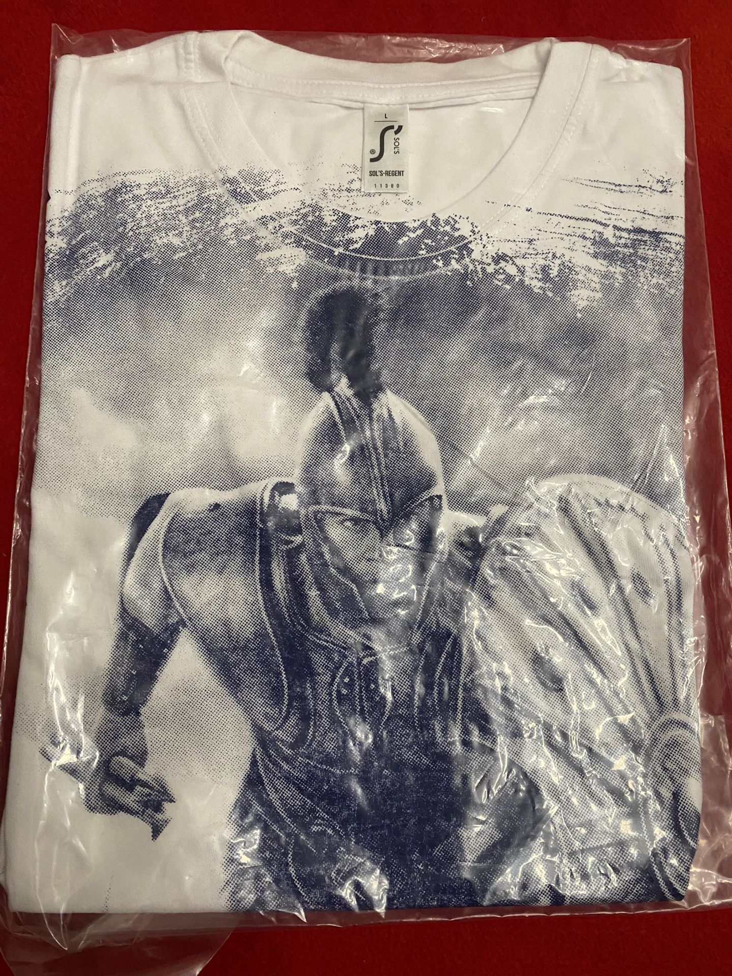 Unisex Made In Greece Greek Achilles Size Large T-Shirt Imported From Greece