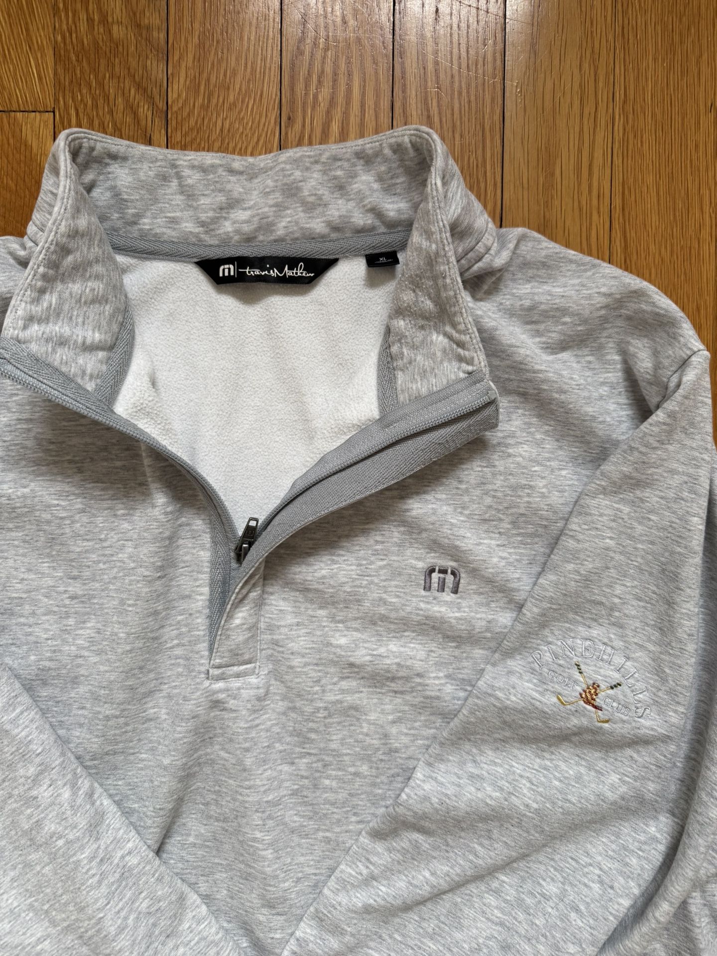 Men’s Travis Mathew Performance Q-Zip - Pinehills Golf Club