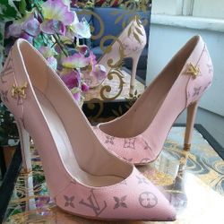 Pink High Heels Pretty In Pink 5 Inch  Heels Women Accessories 