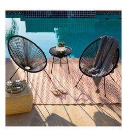 3 Piece Set Patio Seat