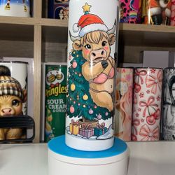 20oz Christmas tumbler