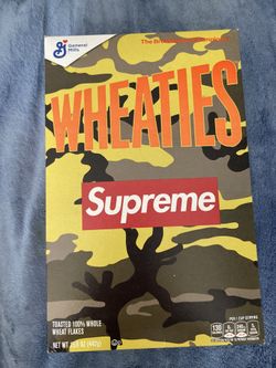 Supreme Wheaties Cereal Box