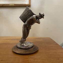 Vintage plated spelter