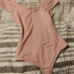 Pink bodysuit