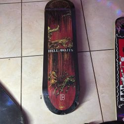 Skateboard Deck Plan b x Slayer Hell Awaits Deck 