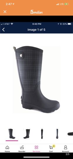 Brand new rain boots.