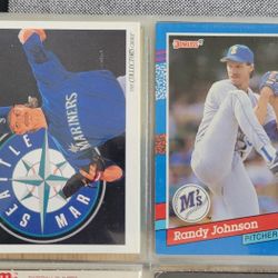 Randy Johnson Baseball Card Lot