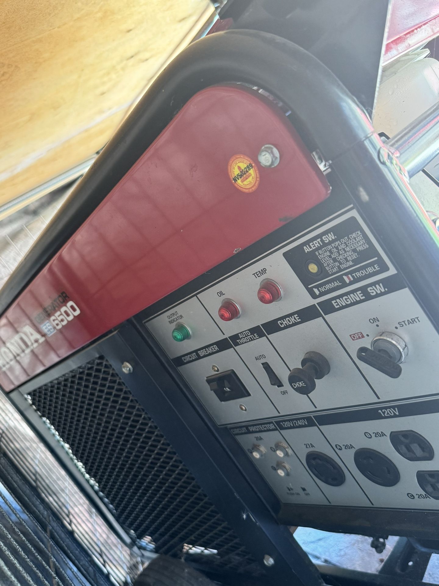 Honda predator Es6500